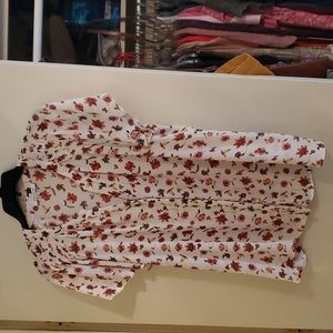 Size 2x White blouse